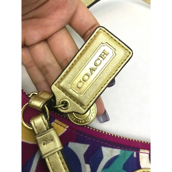 Coach Poppy Pop C Graffiti Hobo Bag - Picture 2 of 4